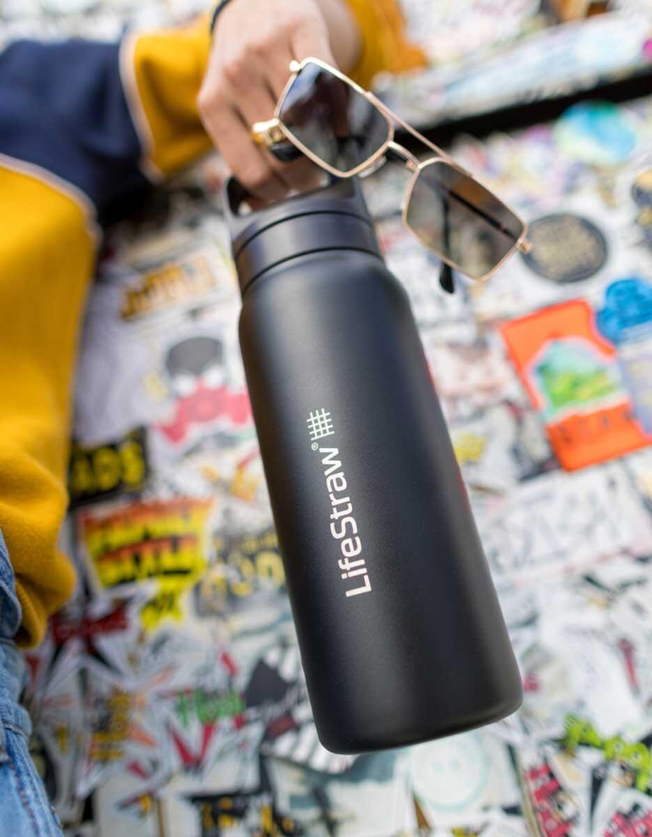 LifeStraw Go Inox 530ml - Gourde filtrante