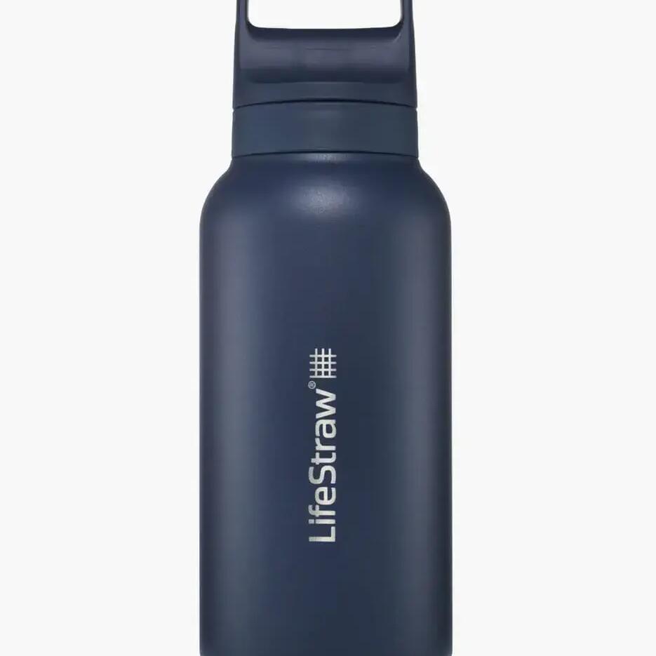 LifeStraw Go 2.0 Stainless Steel 1 L – Steel Aegean Sea