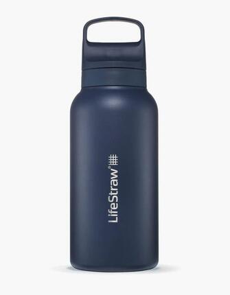 Bouteille Filtrante LifeStraw Go 2.0 Inox 1 L – Bleu Profond