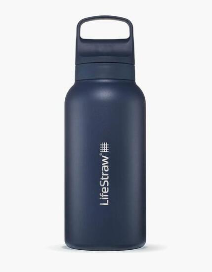 Bouteille Filtrante LifeStraw Go 2.0 Inox 1 L – Bleu Profond