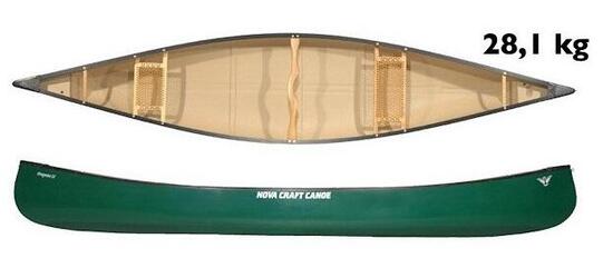 Kanadyjka do pływania Nova craft Prospector 15 canoe lekka Fiberglass