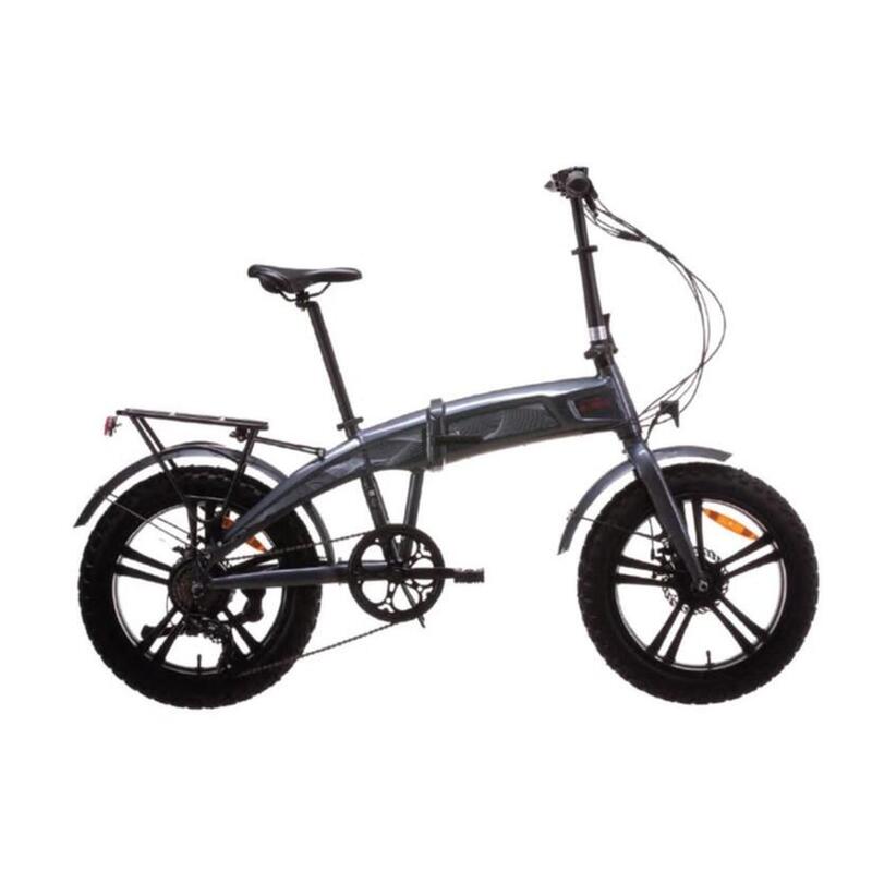 Bicicleta Eléctrica 20” Aluminio Plegable Scrapper E-BIKE Fat Hold Bateria 36V 2