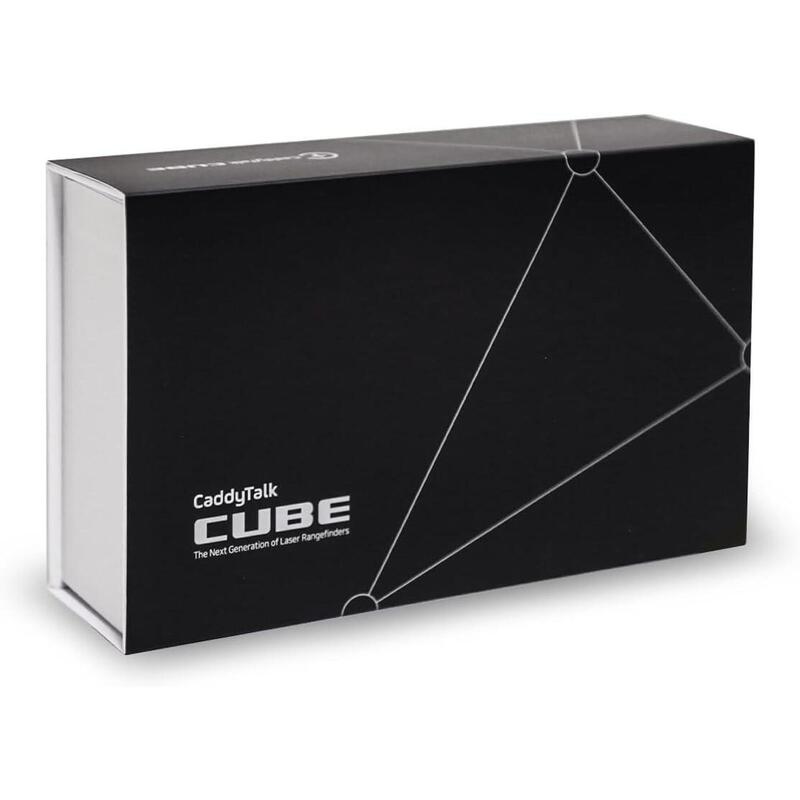 Telémetro láser CADDYTALK Cube de golf con diseño retro