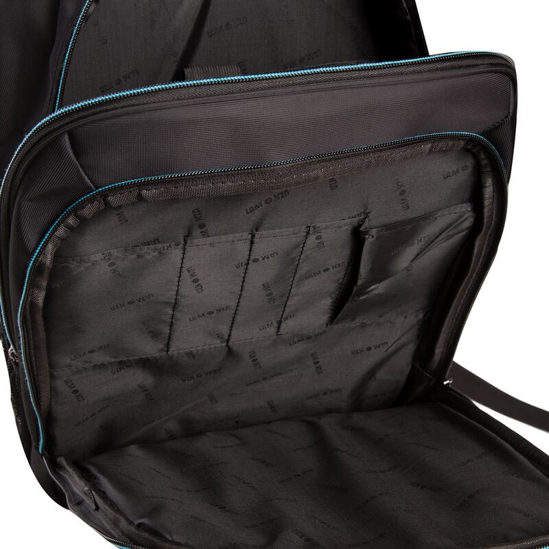 Rucsac laptop 15" Toledo 42x31x13 cm, 800 gr, negru / albastru