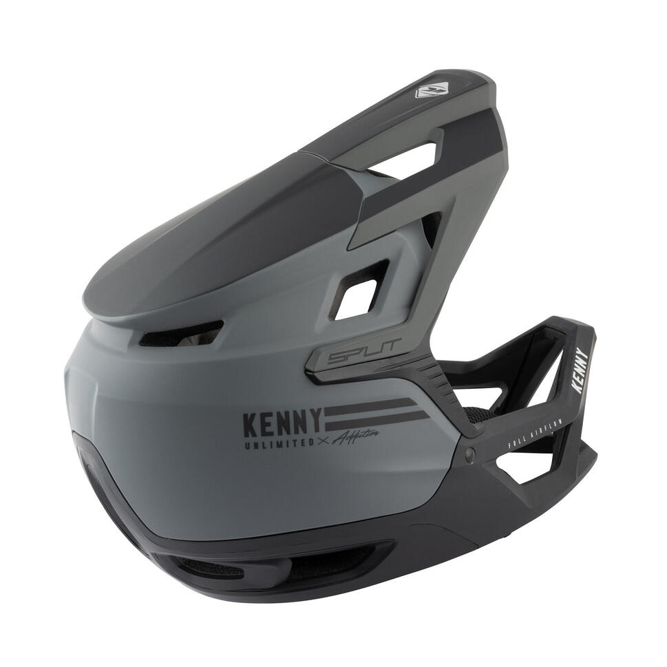 Pełnotwarzowy kask rowerowy Kenny Split