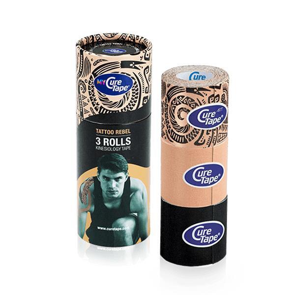 Kinesiotape MyCureTape - 3 rolos - Night Hunter