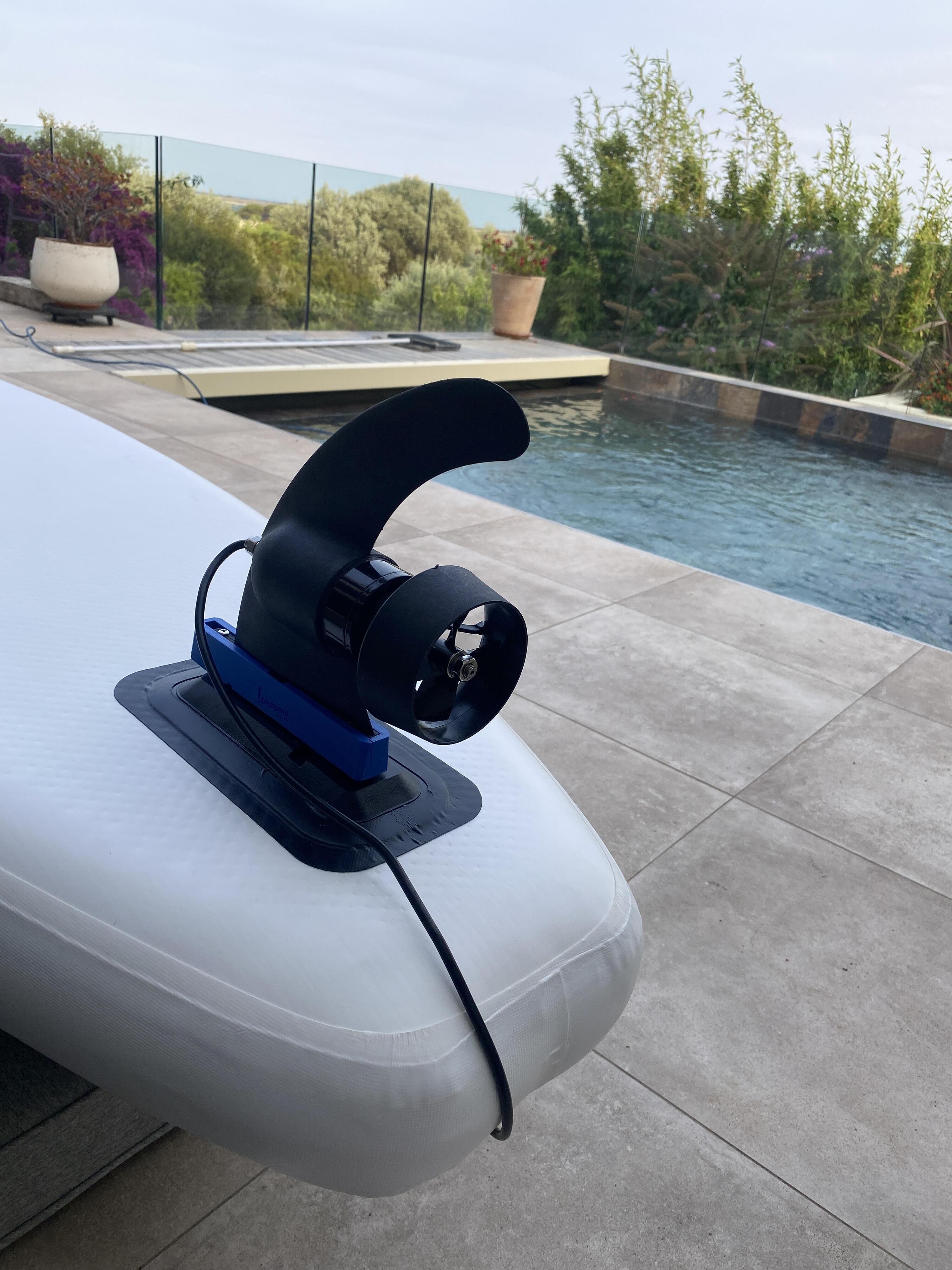 Elektrische Opblaasbare Paddleboard  E-X1 305 x 82 x 15cm 7/8