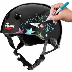 childrens black bike helmet