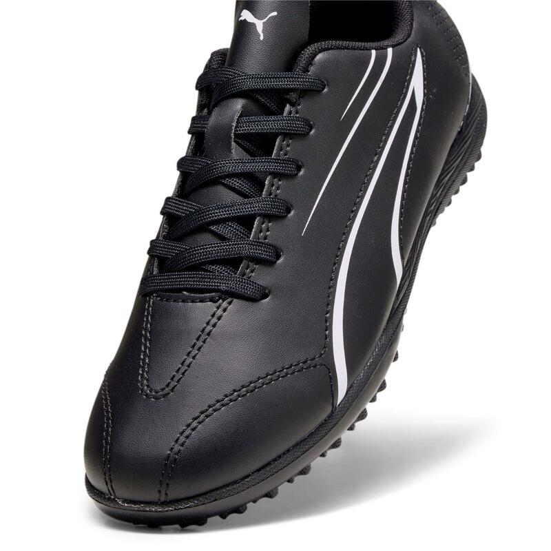 Scarpe calcetto ragazzo puma vitoria tt - nero