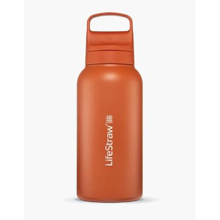 LifeStraw Go 2.0 Stal Nierdzewna 1 L – Kyoto Orange