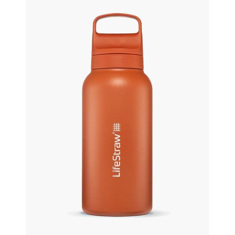 LifeStraw Go 2.0 Oțel Inoxidabil 1 L – Kyoto Orange