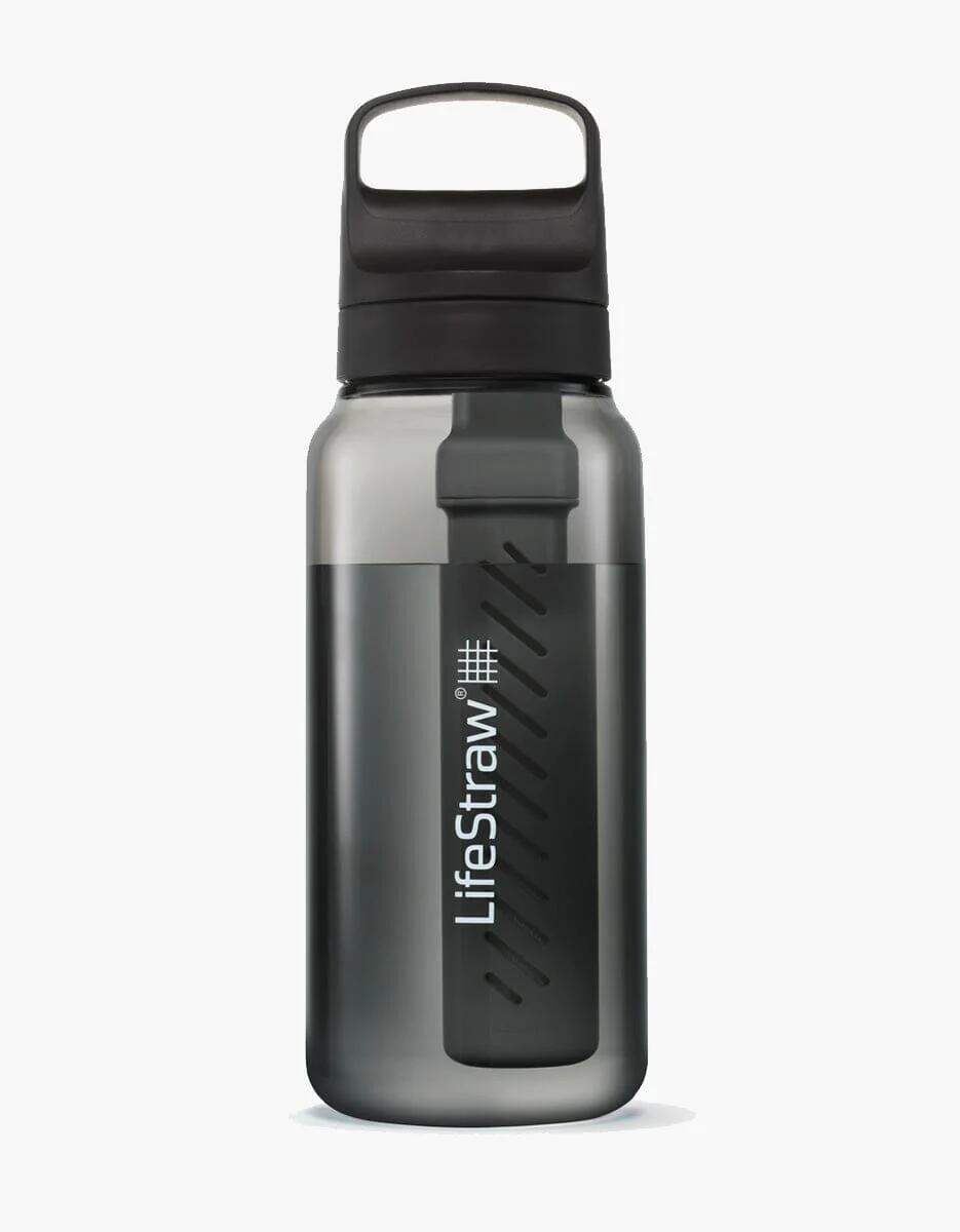 LIFESTRAW Waterfilterfles Go 2.0 Nordic Noir 1 liter - Zwart