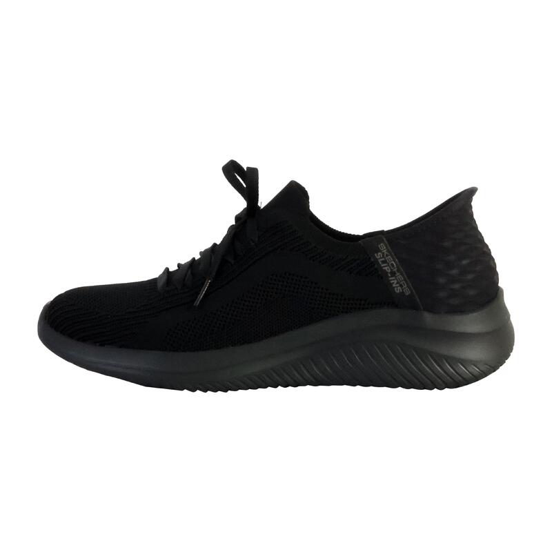 Zapatillas Deportivas Caminar Mujer Skechers 149710_BBK Negras sin Cordones