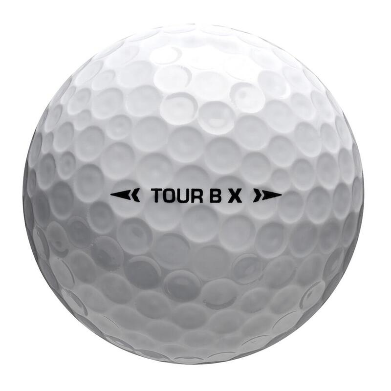 Doos met 12 Bridgestone Tour B X golfballen