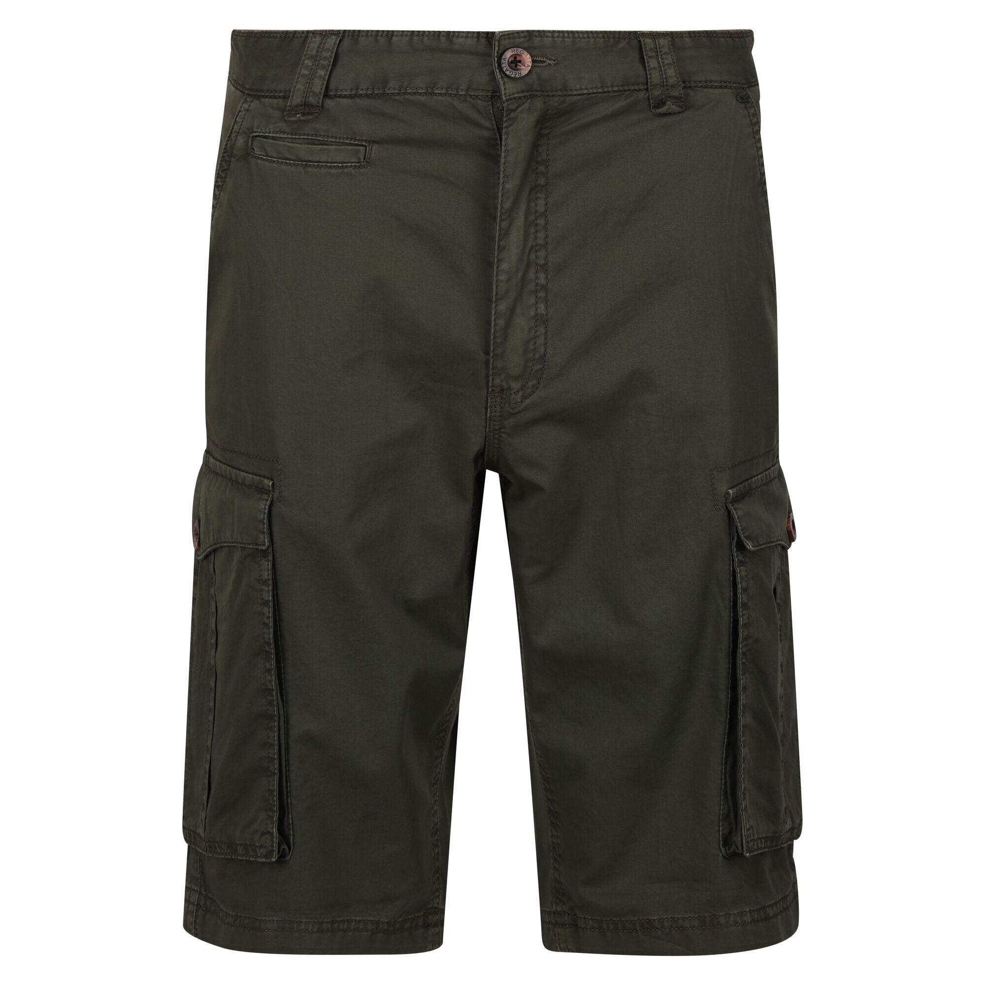 Regatta - Short Cargo Shorebay Homme (kaki Foncé) - Short - Vert - 46 L/xl - Decathlon