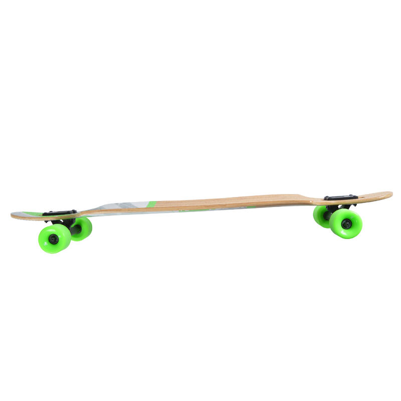 Twin Tip DT Longboard 40" aus mehrlagigem Holz für idealen Flex & Stabilität