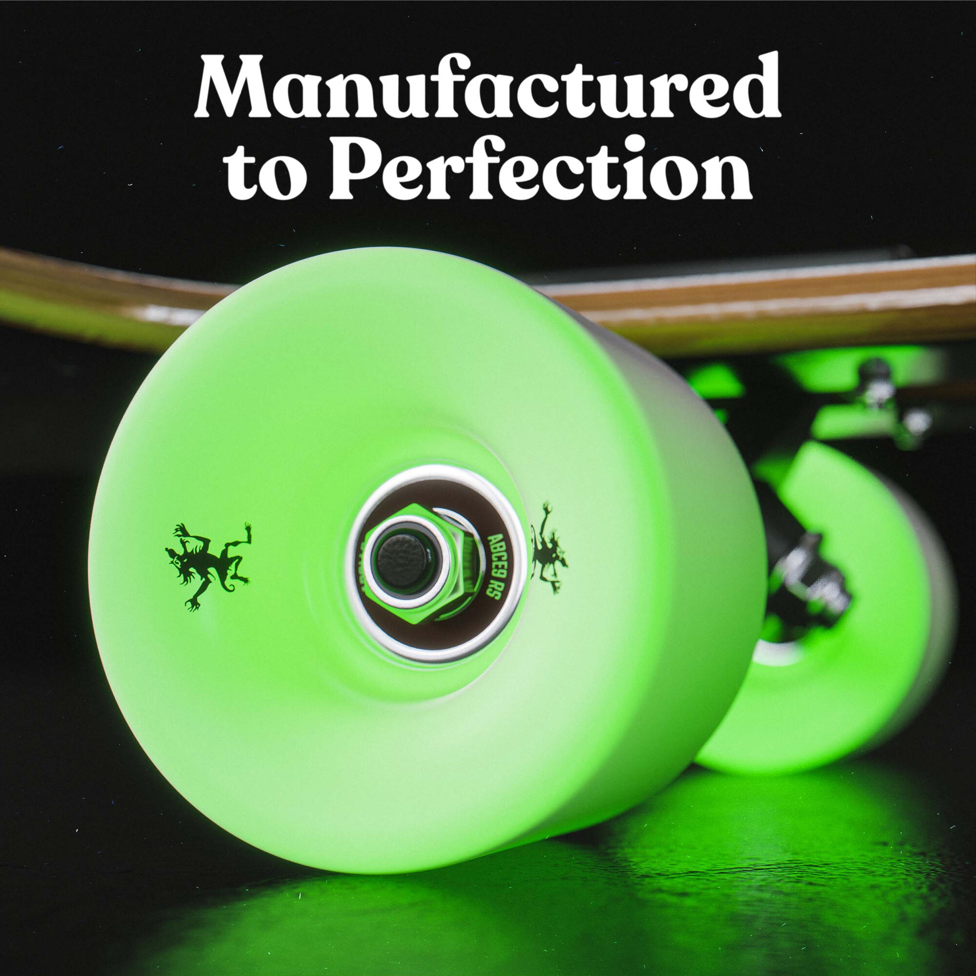 Longboard 40" Édition Spéciale Complet, Roulements ABEC High Speed, Drop-Through 5/7