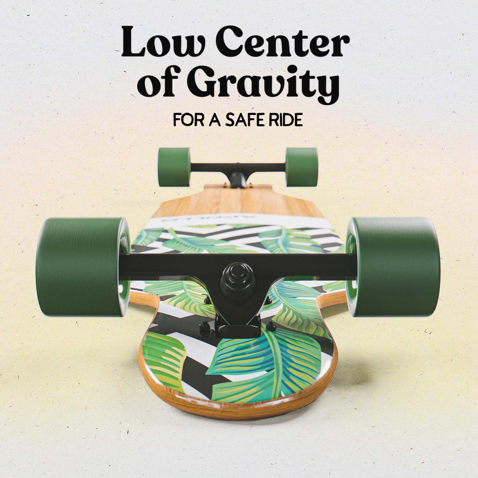 Twin Tip DT Longboard 39" aus mehrlagigem Holz für idealen Flex & Stabilität 3/7