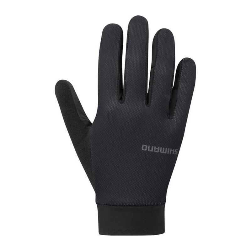 SHIMANO Fahrrad-Handschuhe EXPLORER FF,  Black