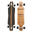 Longboard 40" Edición Especial, ABEC Alta Velocidad, Drop-Through Freeride