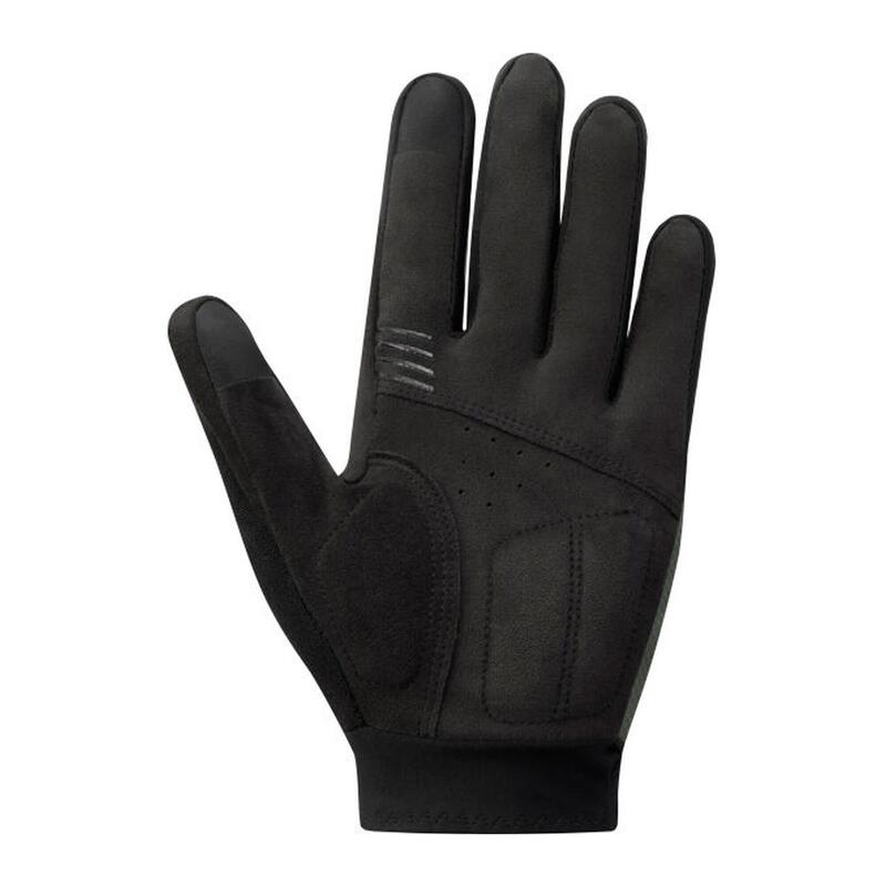 SHIMANO Fahrrad-Handschuhe EXPLORER FF,  Navy