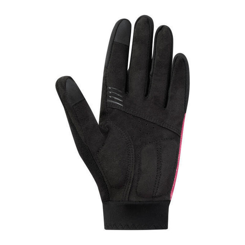 SHIMANO Fahrrad-Handschuhe Woman's EXPLORER FF,  Black