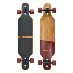 Longboard 39" Édition Spéciale Complet, Roulements ABEC High Speed, Drop-Through