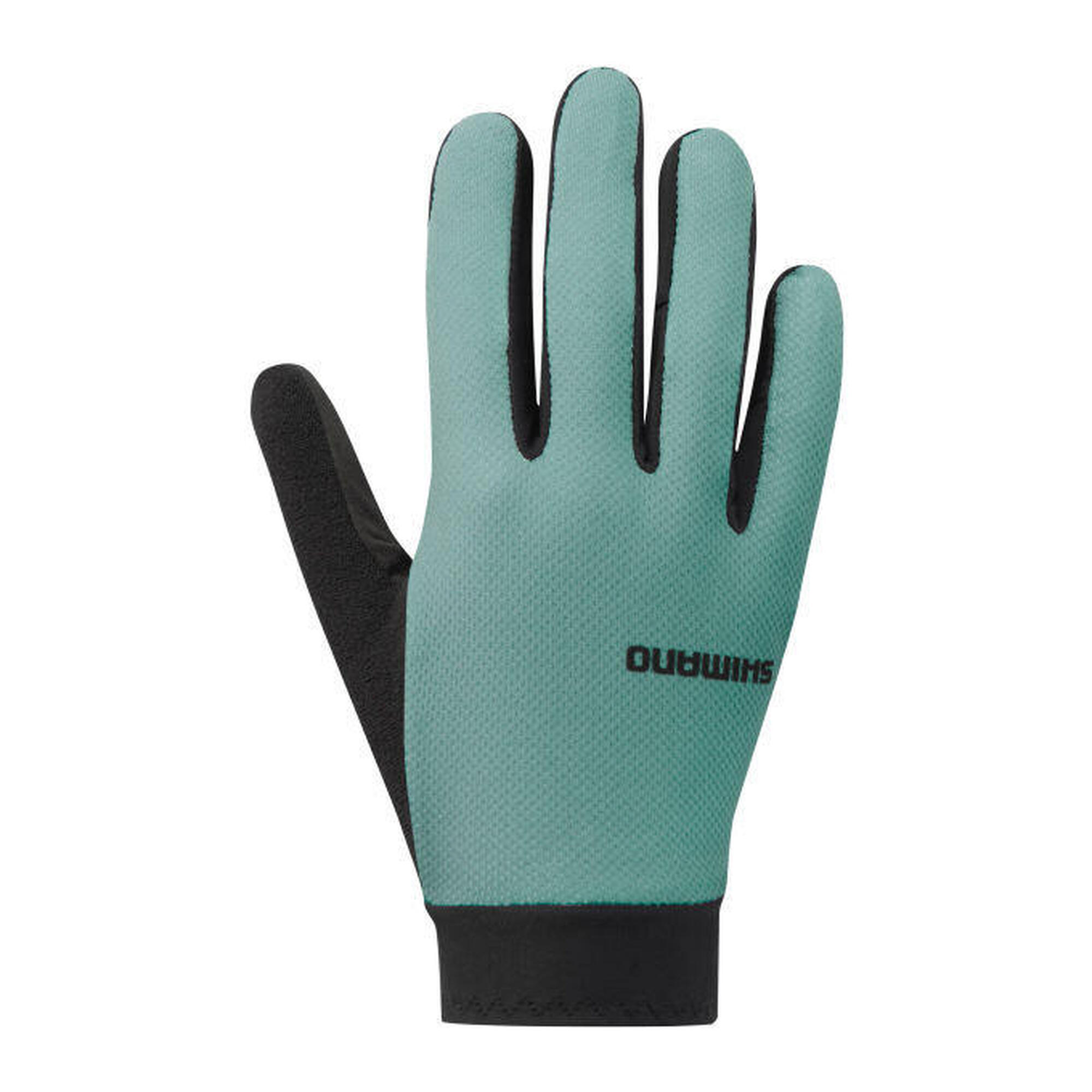 Shimano - Gants De Vélo Woman's Explorer Ff, Teal - Gants - Vert - 44 L - Decathlon