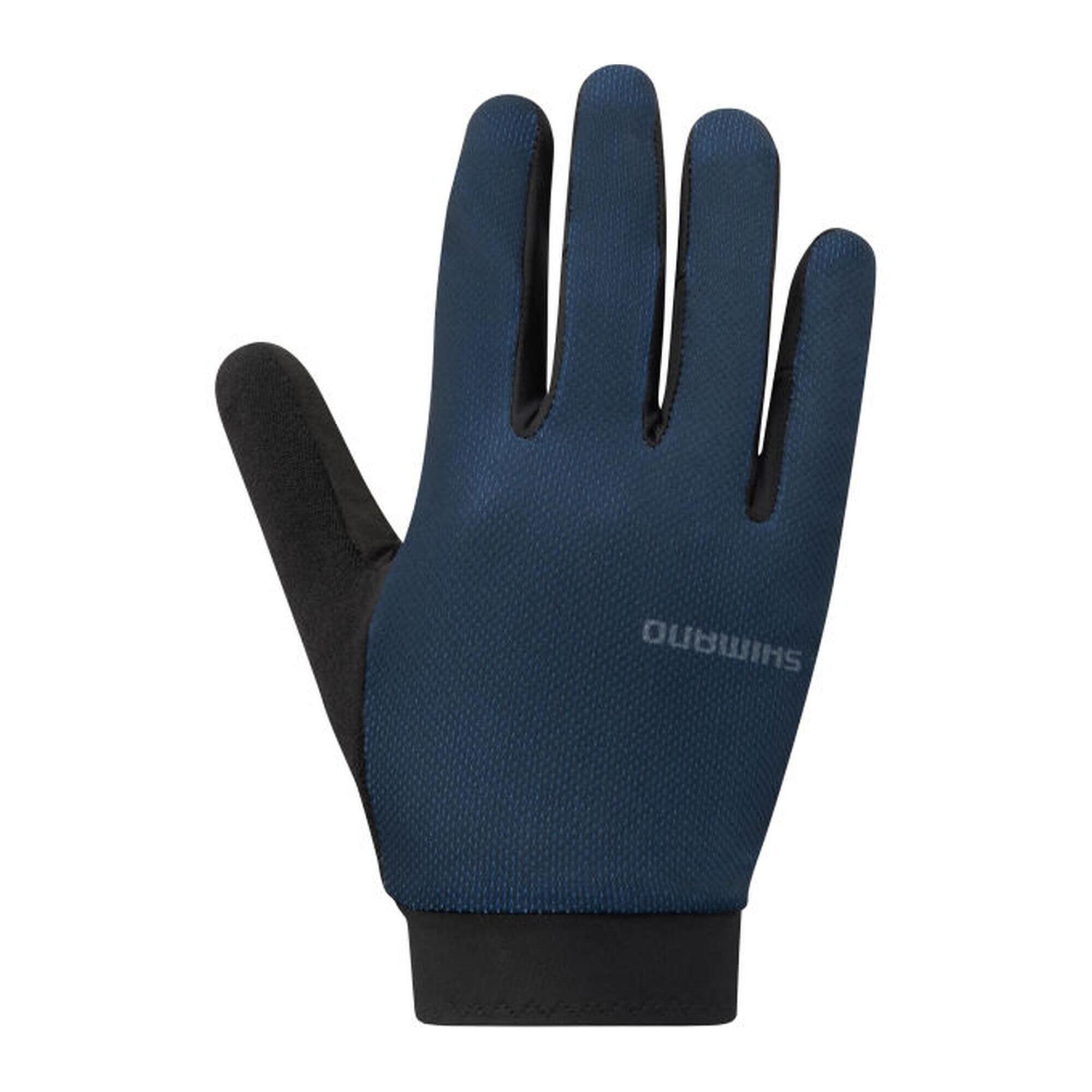 Shimano - Gants De Vélo  Explorer Ff,  Navy - Gants - Bleu - 48 Xl - Decathlon