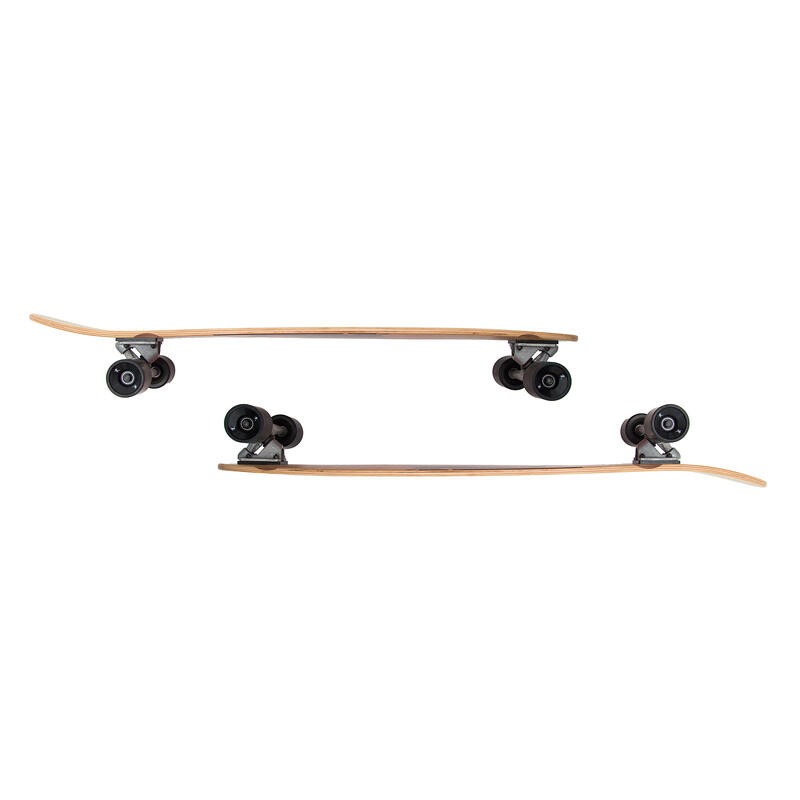 Longboard Édition Spéciale Complet, Roulements ABEC, Kicktail, Drop-Through