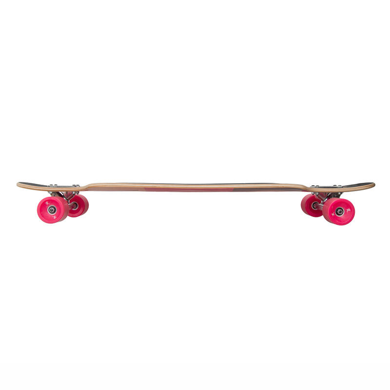 Twin Tip DT Longboard 40" aus mehrlagigem Holz für idealen Flex & Stabilität