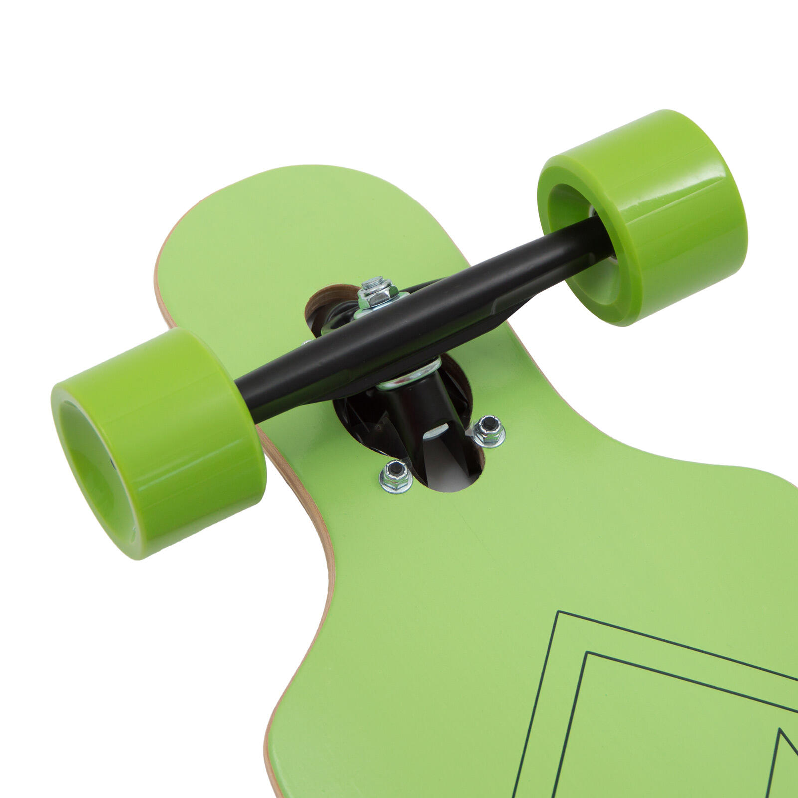 Twin Tip DT Longboard 40" aus mehrlagigem Holz für idealen Flex & Stabilität 5/7