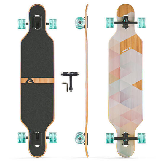 Longboard 39" Special Edition Cuscinetti ABEC High Speed Drop-Through