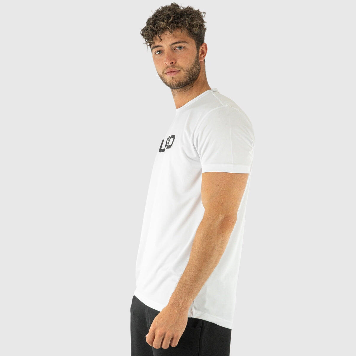 T-SHIRT PADEL QUAD ESSENTIAL BRANCA HOMEM 2/4