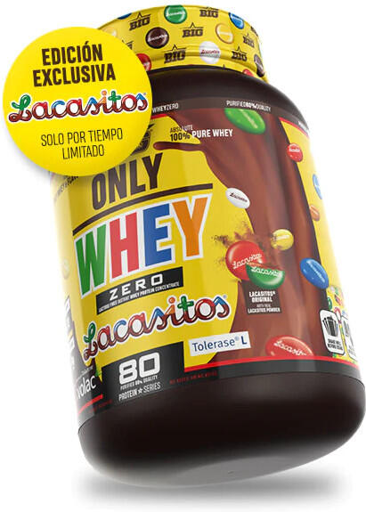 Big Only Whey Tolerase Concentrado Proteína 1 Kg 4/6