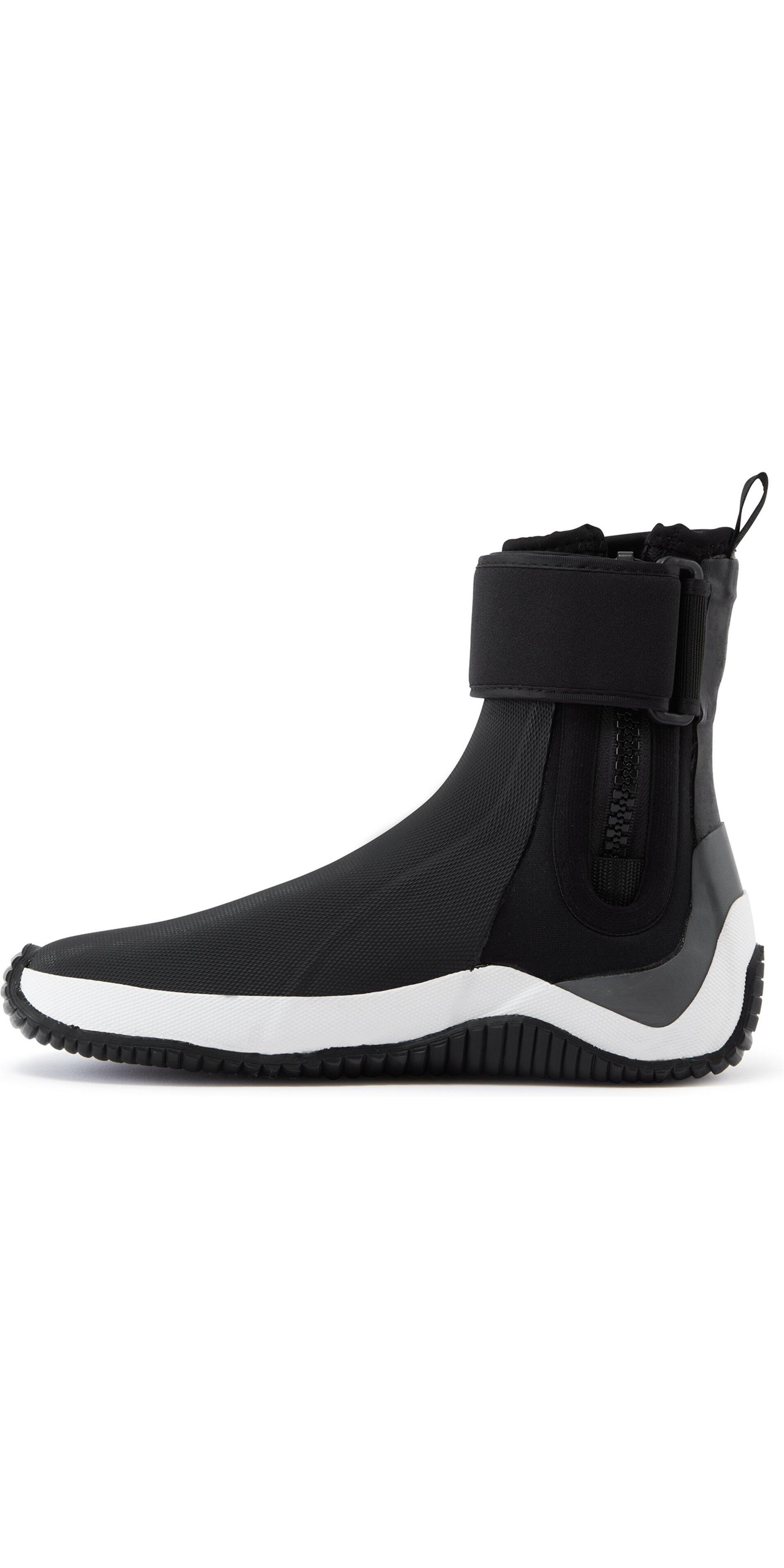 Aero Boot neopreen laarzen unisex zwart-wit 2/4