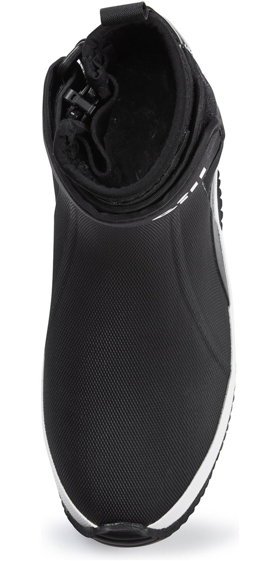Aero Boot neopreen laarzen unisex zwart-wit 3/4