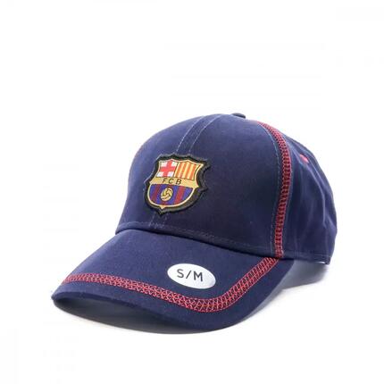 Casquette Marine Enfant FC Barcelone Basic