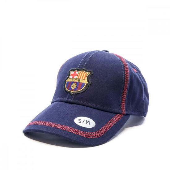Casquette Marine Enfant FC Barcelone Basic