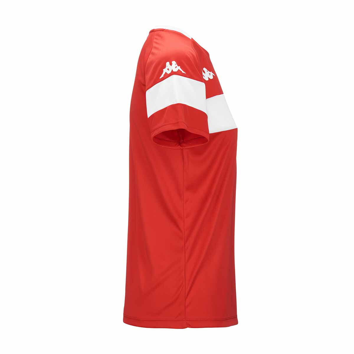 Maillot multisports fille Dareta rouge 2/4