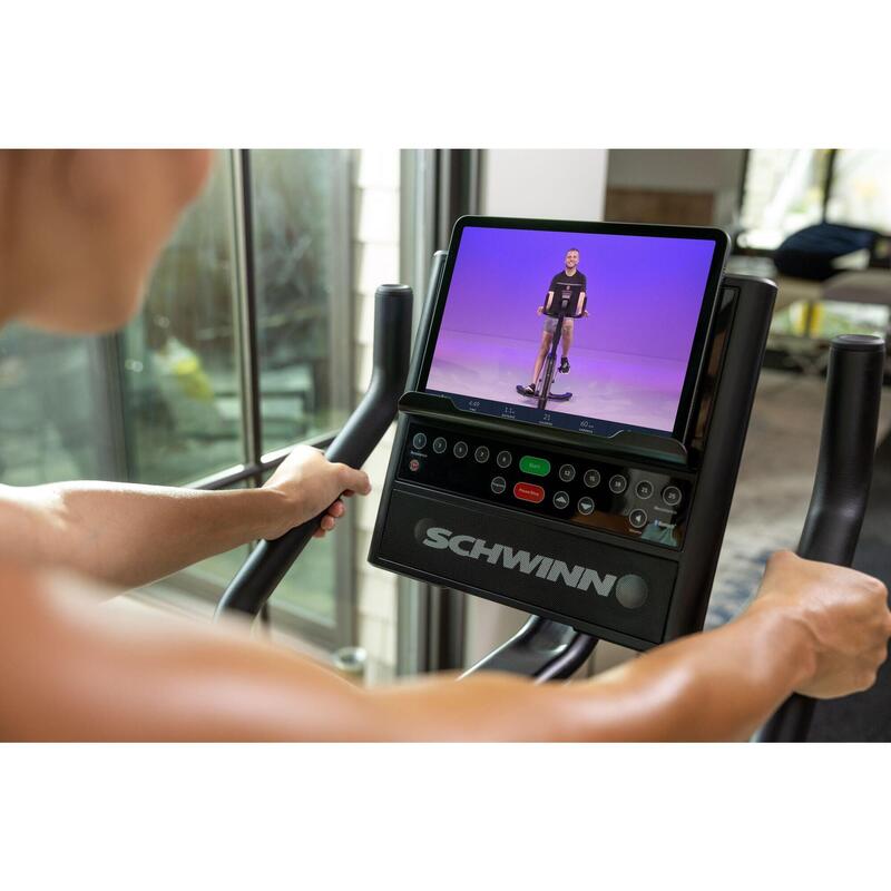 Hometrainer ergometer met lage instap 590U - met JRNY