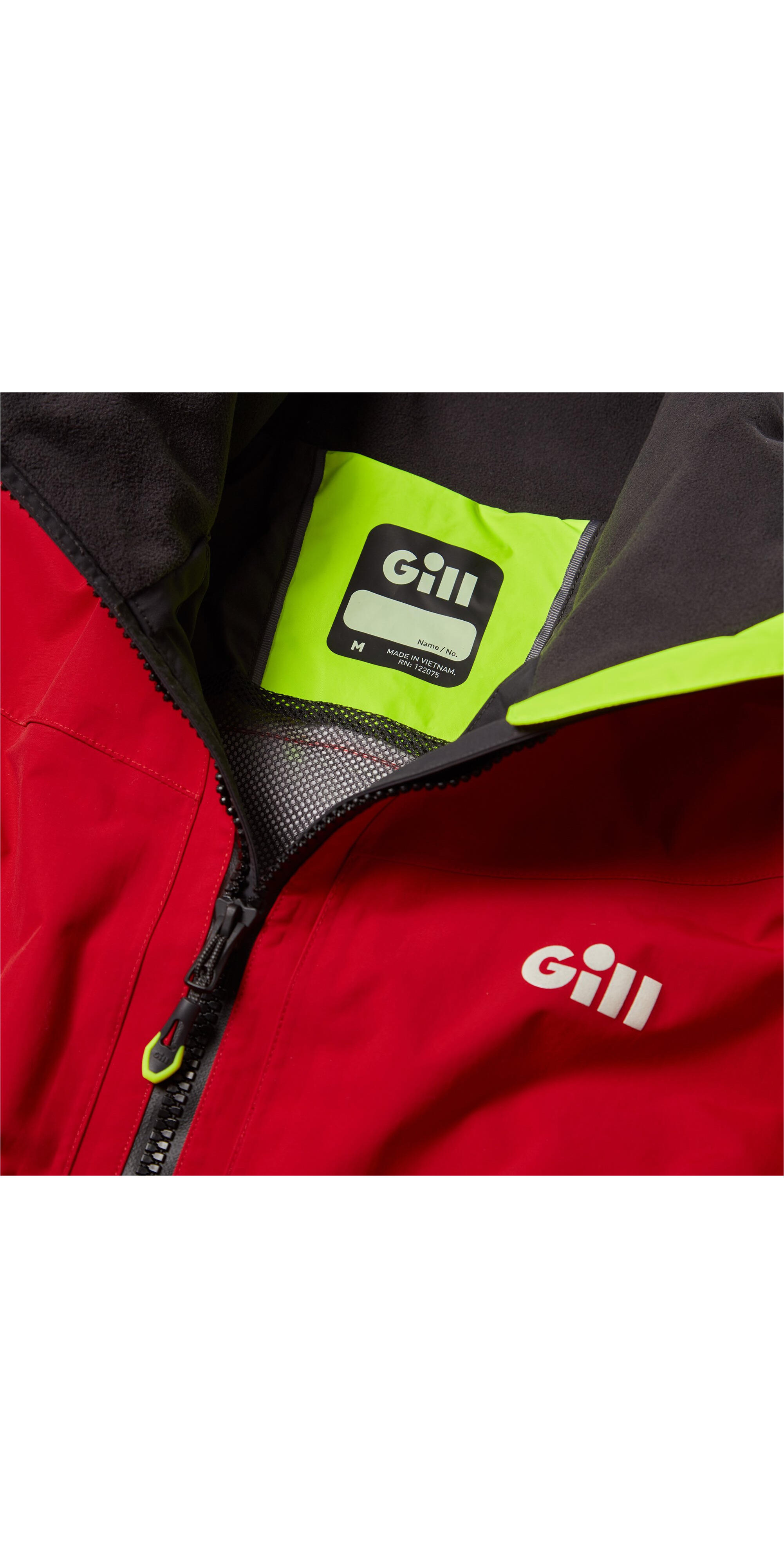 Hombre Os3 Coastal Chaqueta - Rojo 5/6