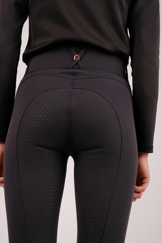 Montar Rijbroek Molly Rosegold Highwaist  Full Grip 3/7