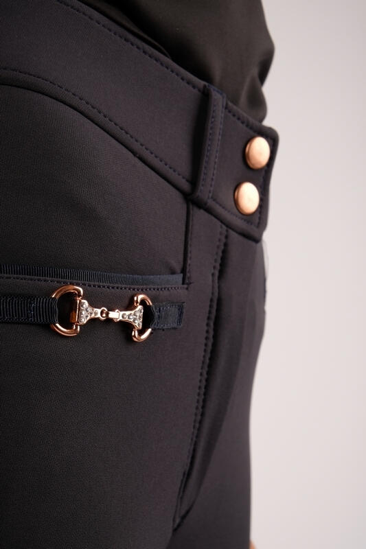 Montar Rijbroek Molly Rosegold Highwaist  Full Grip 2/7