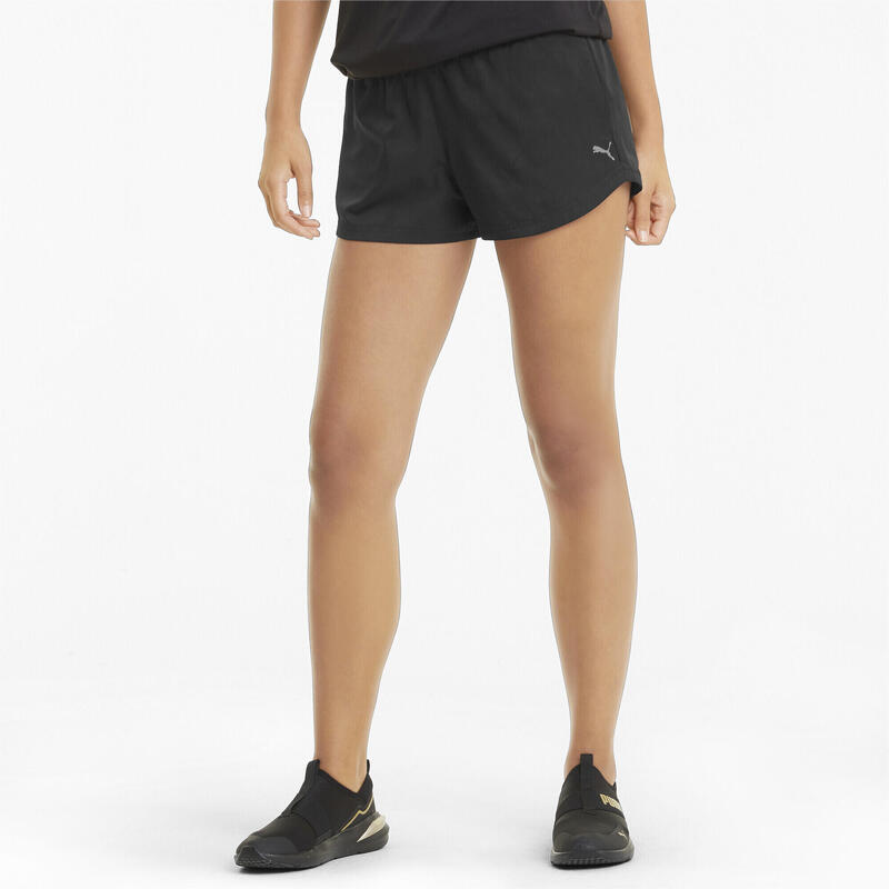 Shorts de training Performance 3" tejidos Mujer PUMA Black