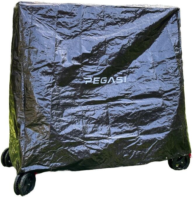 Pegasi tafeltennis afdekhoes zwart universeel 3/5