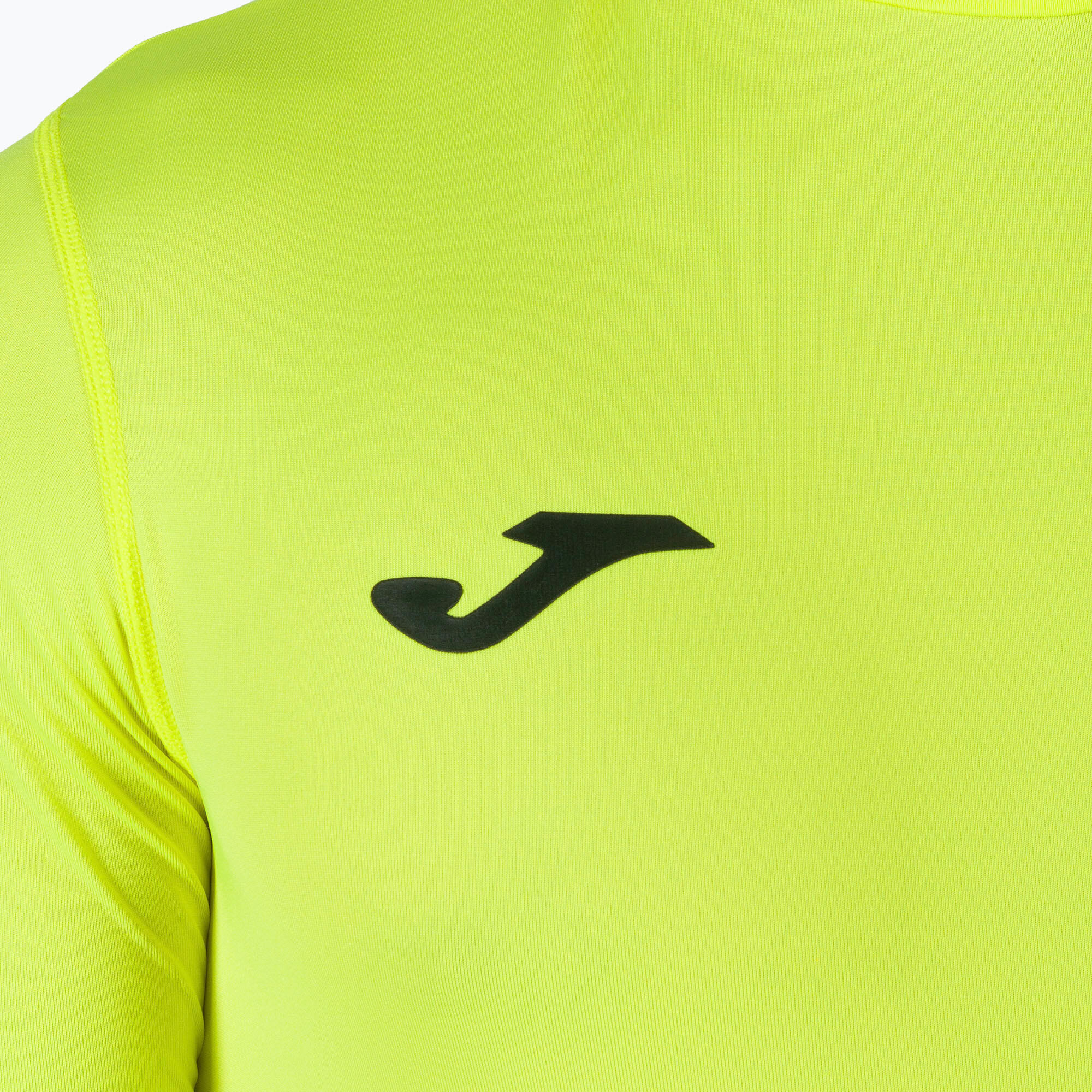 T-Shirt Manga Comprida Fitness Criança Joma Brama Academy Amarelo Fluor 4/5