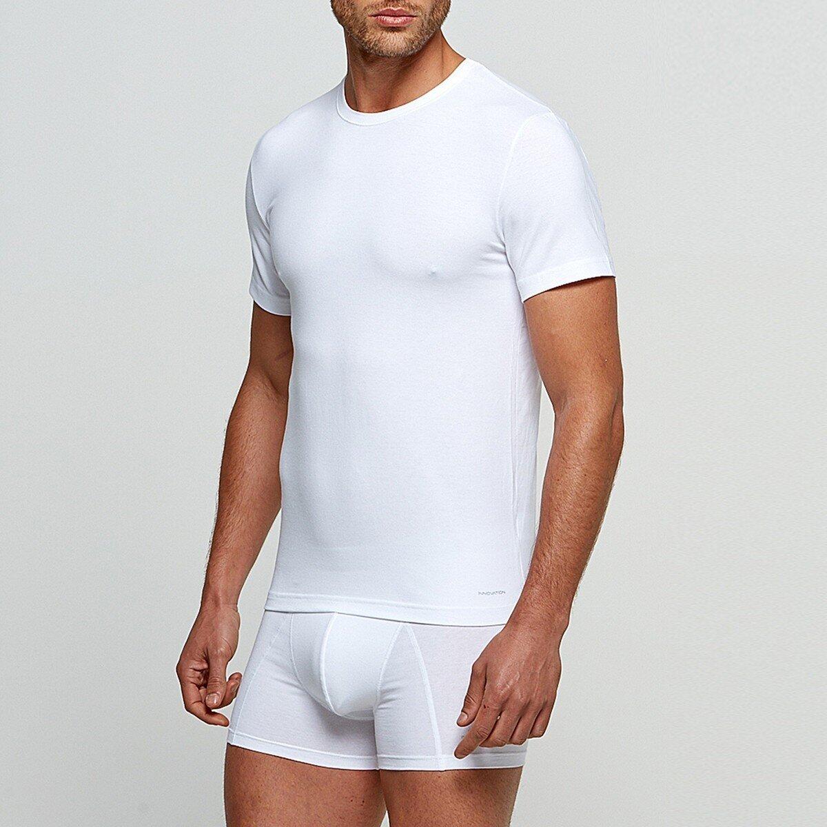 T-shirt col rond tricot de peau innovation régulateur de température 2/6