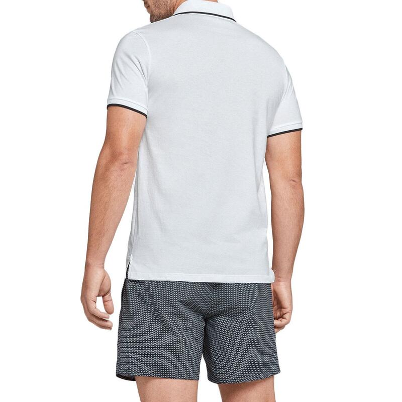 Polo-Shirt aus Baumwolle mit kurzen Ärmeln