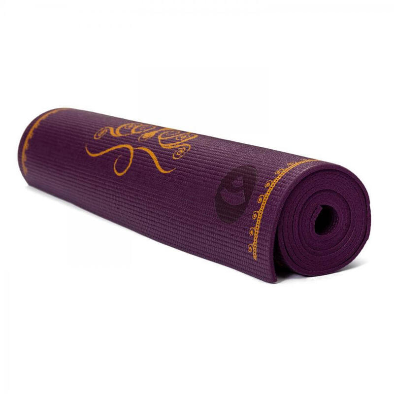 Yogamatte LEELA Collection AUBERGINE, Big Elephant bi-color, PVC